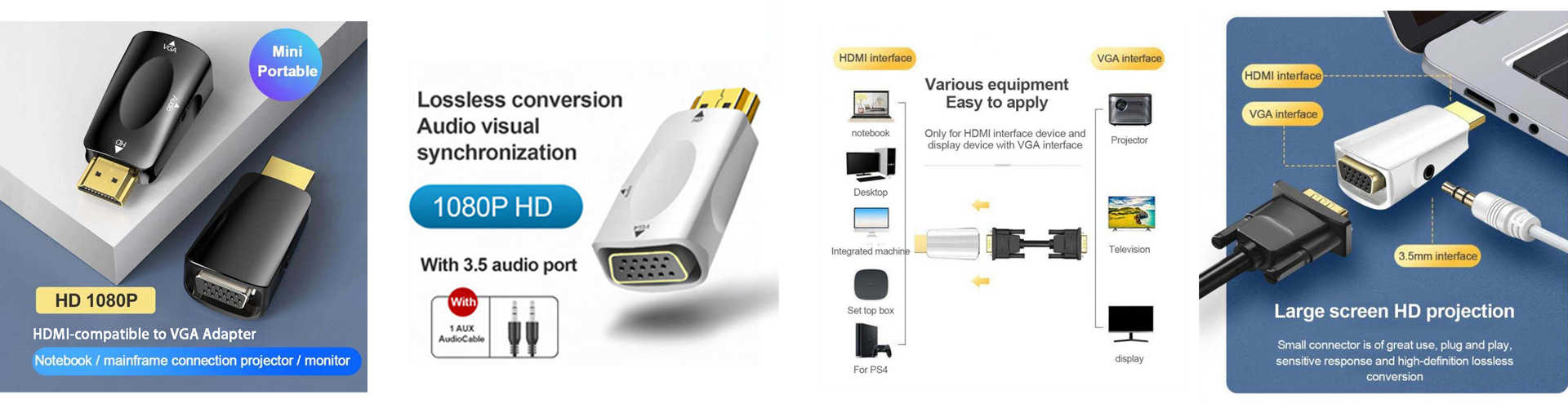 Hdmi vga adapter